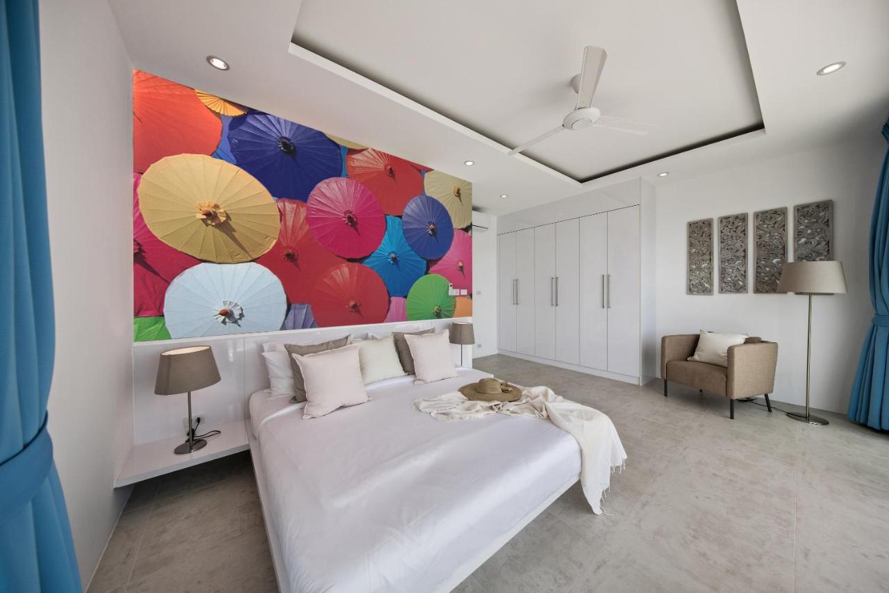 Beachside Villa - B18 - At Bayside Luxury Villas Samrong Bay Beach, 4 Bed 5 Bath, Sea & Sunset Views, Only 200M Walk To The Beach Choeng Mon Exterior foto