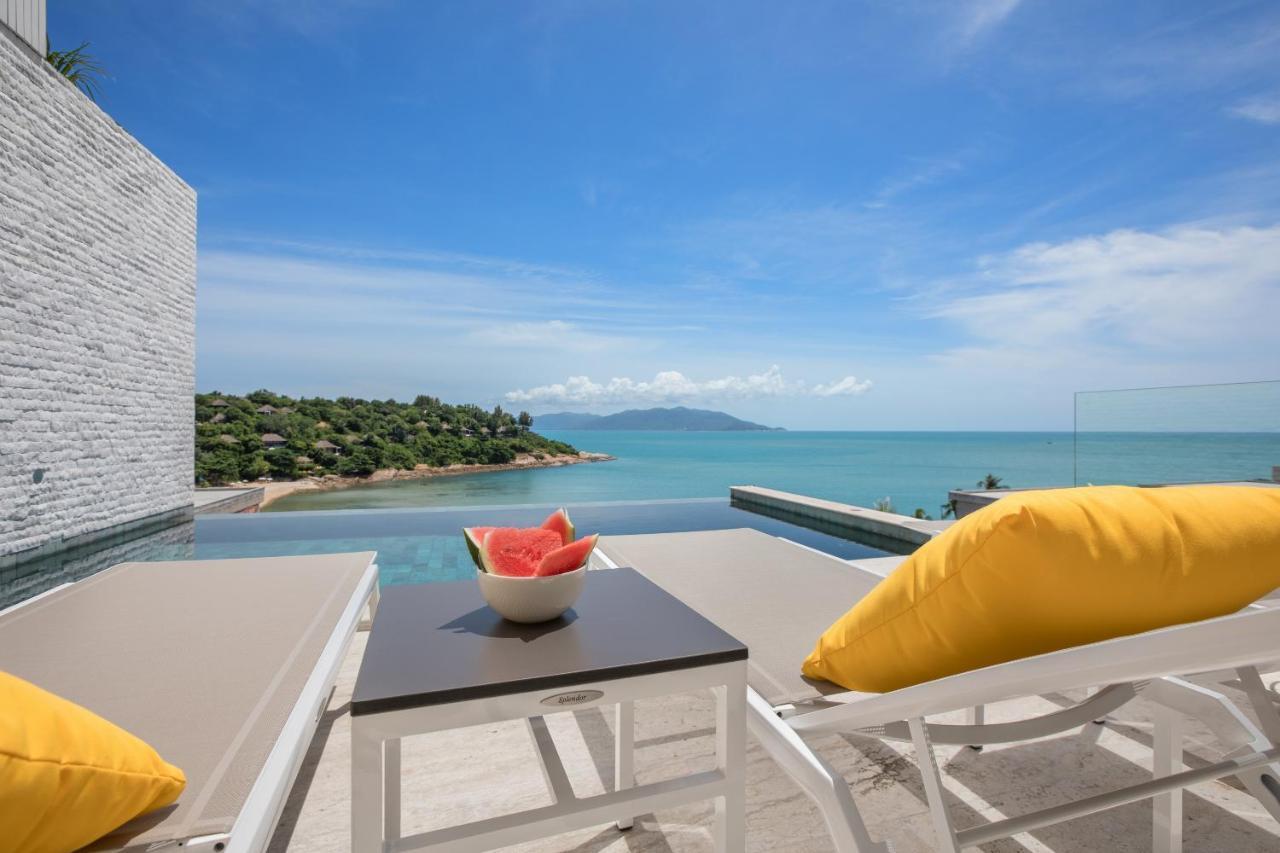 Beachside Villa - B18 - At Bayside Luxury Villas Samrong Bay Beach, 4 Bed 5 Bath, Sea & Sunset Views, Only 200M Walk To The Beach Choeng Mon Exterior foto