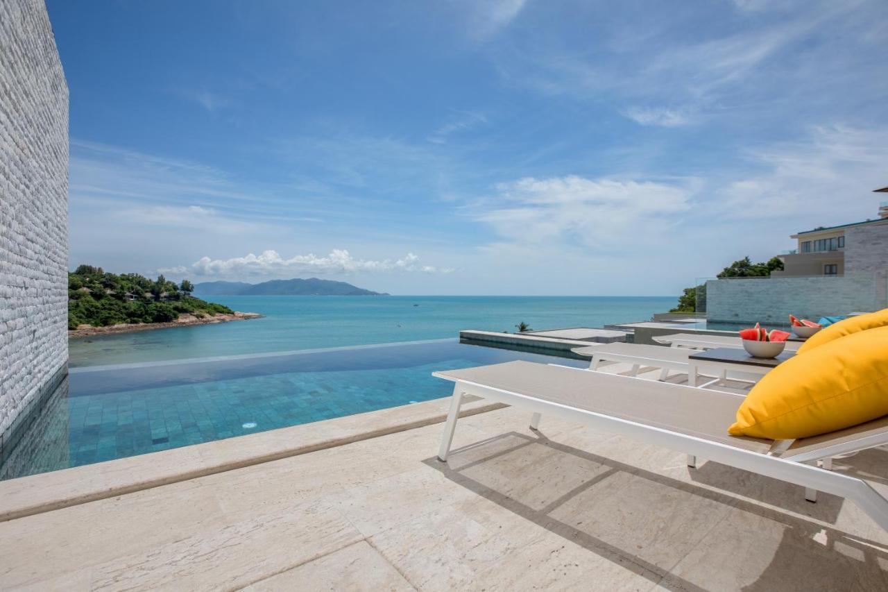 Beachside Villa - B18 - At Bayside Luxury Villas Samrong Bay Beach, 4 Bed 5 Bath, Sea & Sunset Views, Only 200M Walk To The Beach Choeng Mon Exterior foto