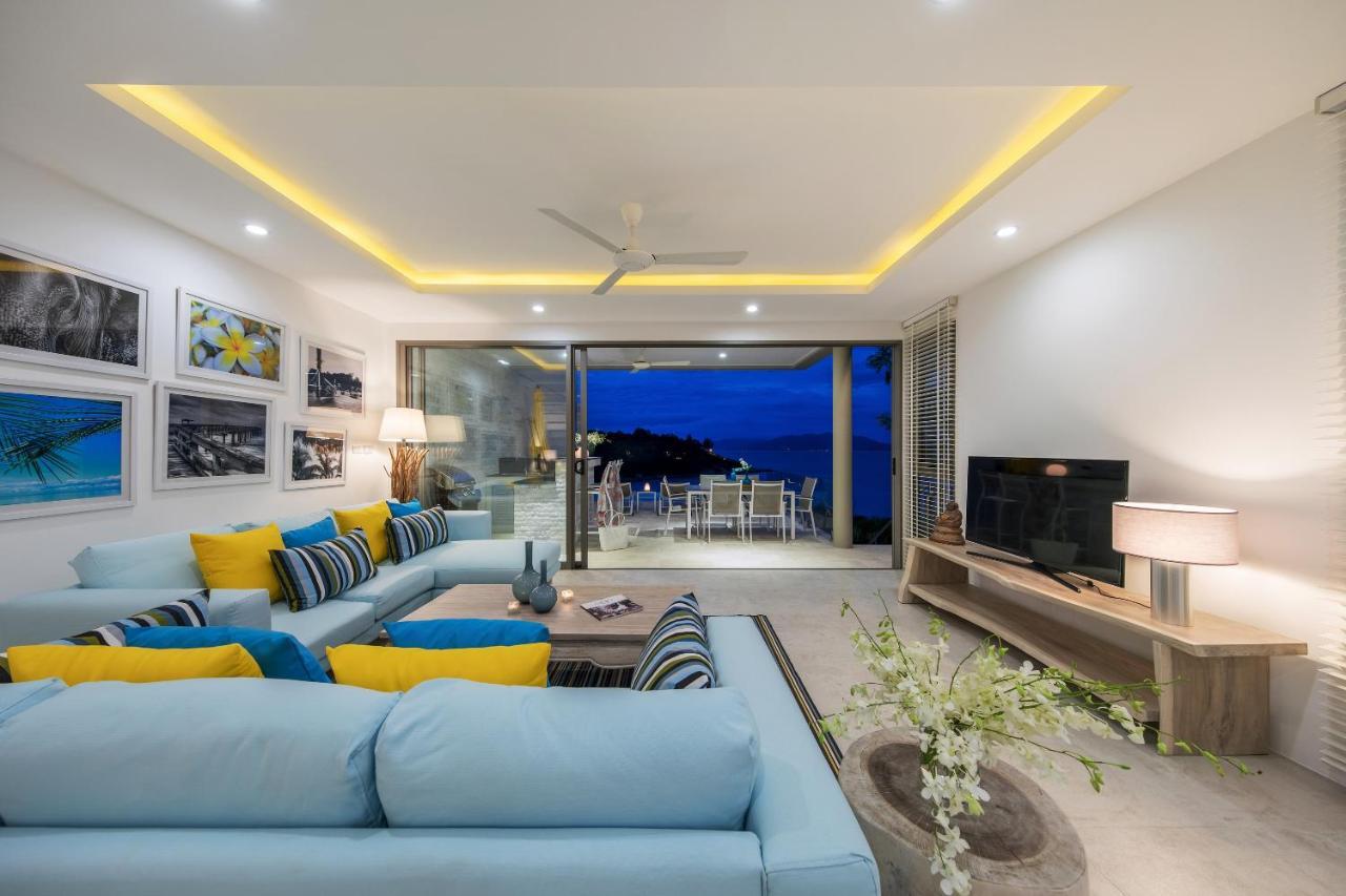 Beachside Villa - B18 - At Bayside Luxury Villas Samrong Bay Beach, 4 Bed 5 Bath, Sea & Sunset Views, Only 200M Walk To The Beach Choeng Mon Exterior foto